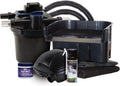 The Pond Guy AllClear Ecosystem Kit – Complete DIY Fishpond with Liner, Pump, UV Filter & Waterfall (1,000-2,000 Gallons) 11' x 11'