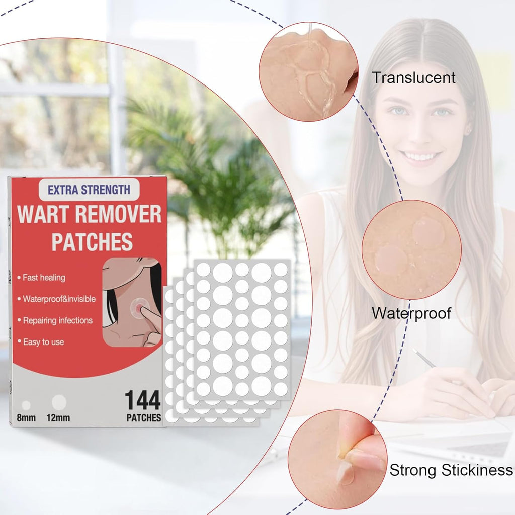 HSFIYAKJ Hydrocolloid Patches, 144 Pcs