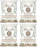 Organic Mechanics Premium Blend Potting Soil, 8 qt (Pack of 4) - Moisture-Retentive, Peat-Free, Compost - Enriched Mix with Worm Castings & Perlite for Houseplants, Annuals, Veggies & Tropical Plants