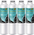 ICEPURE PRO DA29-00020B NSF401&473&53 Samsung Refrigerator Water Filter, Replacement for DA29-00020B-1, DA29-00020A/B, HAF-CIN/EXP, RF25HMEDBSR, RF28HMEDBSR, RS25J500DSR, More Models, 4PACK