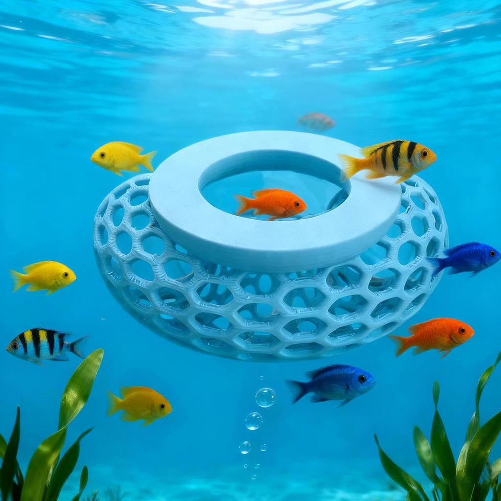 Betta Tunnel, Adds Decorative Style, 13x8.3x5.3cm, Aquarium Hiding Spot, Catfish Tank Tunnel, Easy to Position, Ideal for Breeding and Enrichment