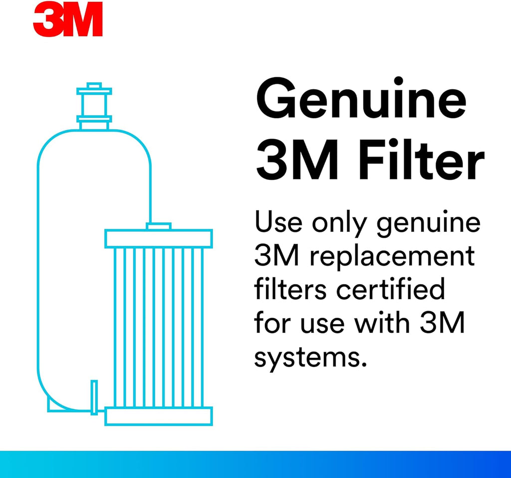 Filtrete Advanced Under Sink Quick Change Water Filtration Filter 3US-PF01, for use with 3US-PS01 System