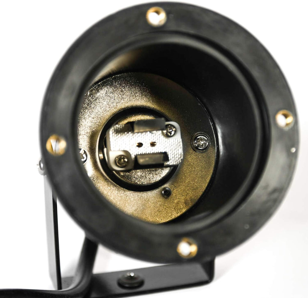 BestPro Lighting Landscape Lighting LED 12V Underwater Pond Garden- Inground Spot Light - Black (9, Watts)