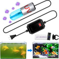 Aquarium Clean Light，3 W mini &13W Submersible Light with UV Test Card,Aquarium Water Clean Green Clear Waterproof Clean Lamp for Pond,Swimming Pool,Indoor (3W MINI)