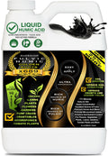 Humic Acid & Fulvic Acid Liquid Concentrate - 10,000 sq ft - Organic Plant Food Enhancer for Lawn, Plants, Turf Grass & Garden Soil