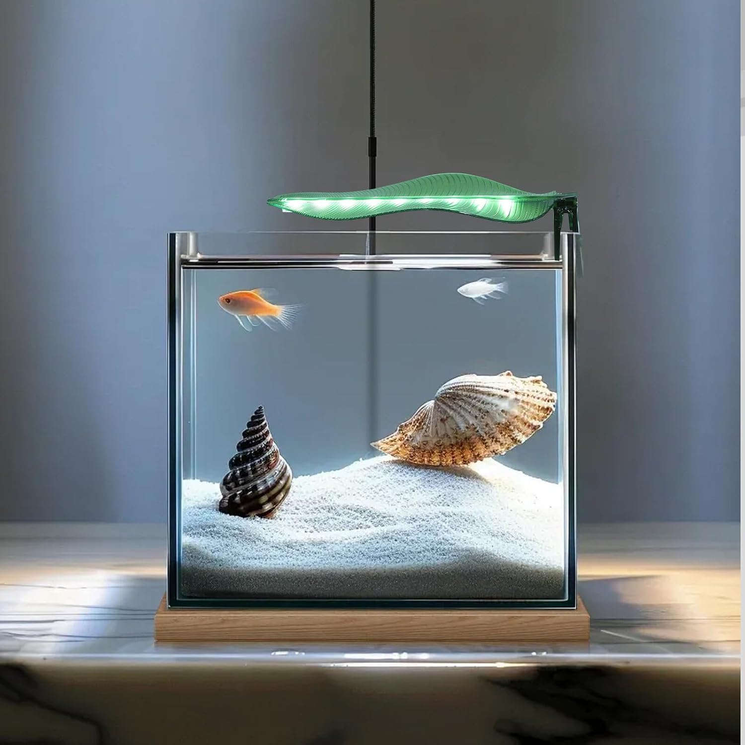 USB LED Aquarium Light for Small Fish Tanks Energy-Saving Aquarium Lamp for Betta Fish Easy Installation Bright Underwater Illumination Enhances Aquatic Plants and Creatures