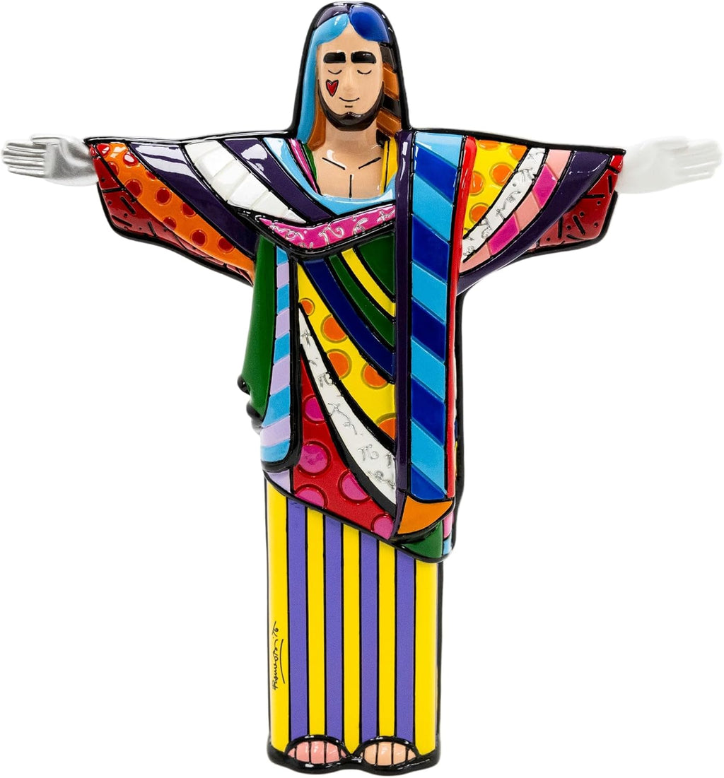 Britto Collectible Figurine - Iconic Art Figurine, Decorative Displays for Modern Home Decor | Designed by Iconic Artist Romero Jesus (Multicolor)