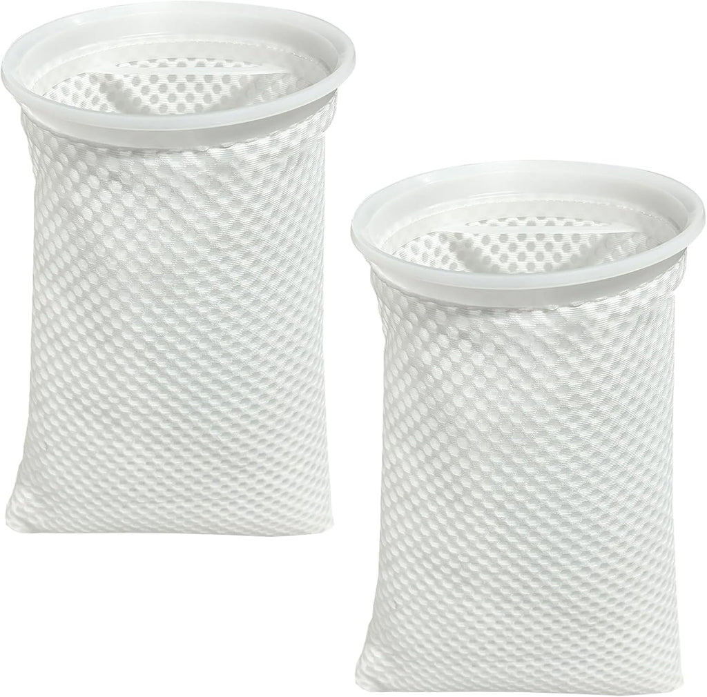 7 Inch 2 Pack 150 Micron Honeycomb Filter Socks for Fish Tank, Aquarium Filter Sock 3D Honeycomb Design Filter Sock, Aquarium Filter Bags for Saltwater