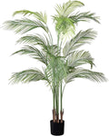 Maia Shop 5ft 11in Artificial Palm Tree Plant for House, Apartment or Office – Realistic Fake Indoor Plants for Living Room, Kitchen, Bedroom, Entryway or Bathroom – Faux Greenery for Home Décor