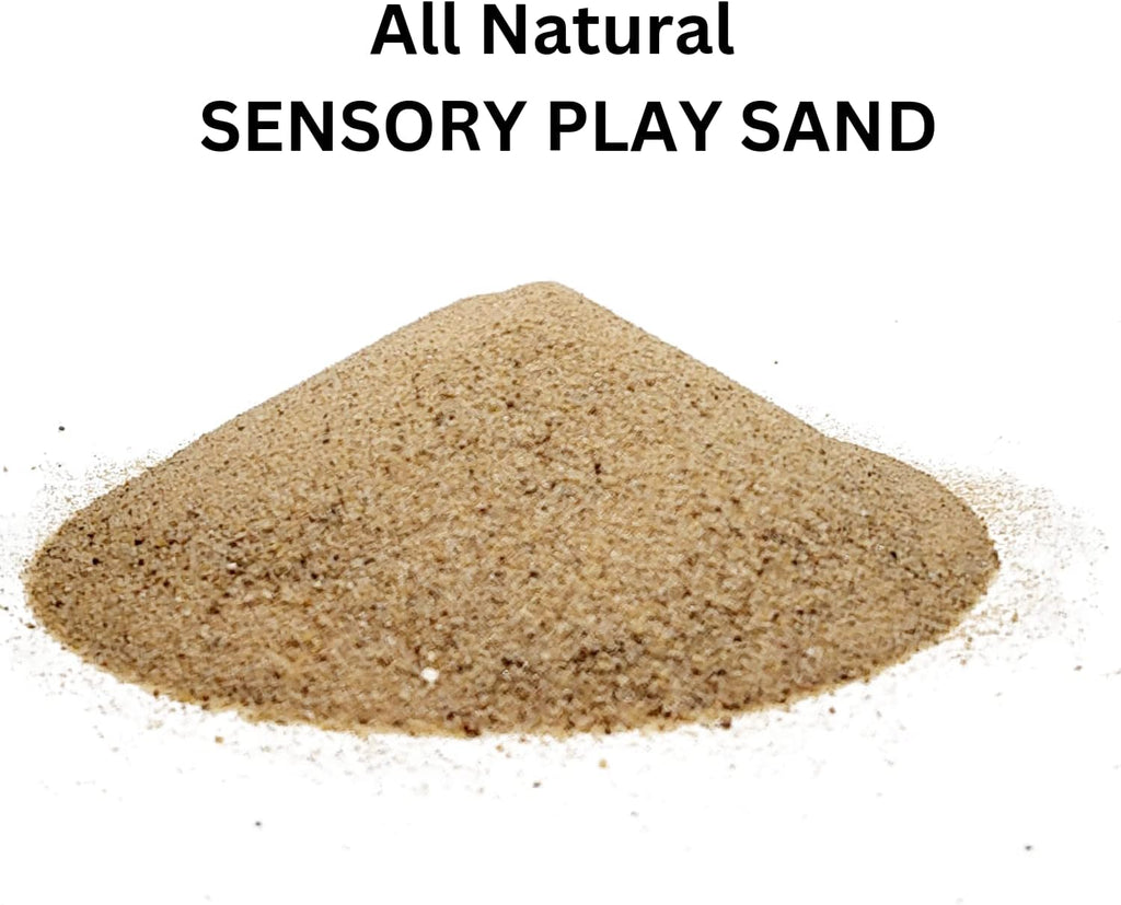 5 lb Natural Sand for Sandbox, Sand Art, Home Decor, Sensory Bin, Aquarium & More, Odorless, Non-Toxic, Safe for Kids & Pets, Versatile, and Clump-Free for Easy Handling