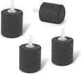 hygger Silent Aquarium Air Stones, Fish Tank Aerator Bubble Stone, Air Pump Accessories for Aquariums Kit for Aquarium Fish Tank and Hydroponic (4PCS(H 1.25in,Dia1.1in))