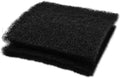 Black Coarse Filter Media, 1.25" Thick, 12" x 12" Pads, 2 Pack, Perfect for Aquariums, Ponds or Water Gardens, Made in USA
