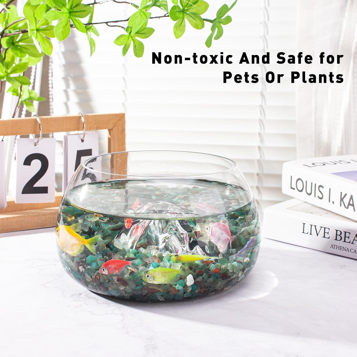 3 Lb Green Agate Crushed Stone Crystal Chips Bulk, Natural Polished Aquarium Stones Pebbles Irregular Decorative Rocks for Fish Tank, Vase Fillers, Succulent Plants Decor