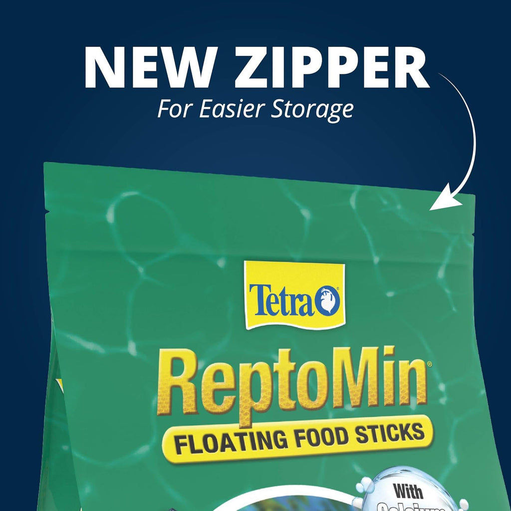 Tetra ReptoMin Floating Food Sticks, For Aquatic Turtles, Newts and Frogs, 2.65 lbs