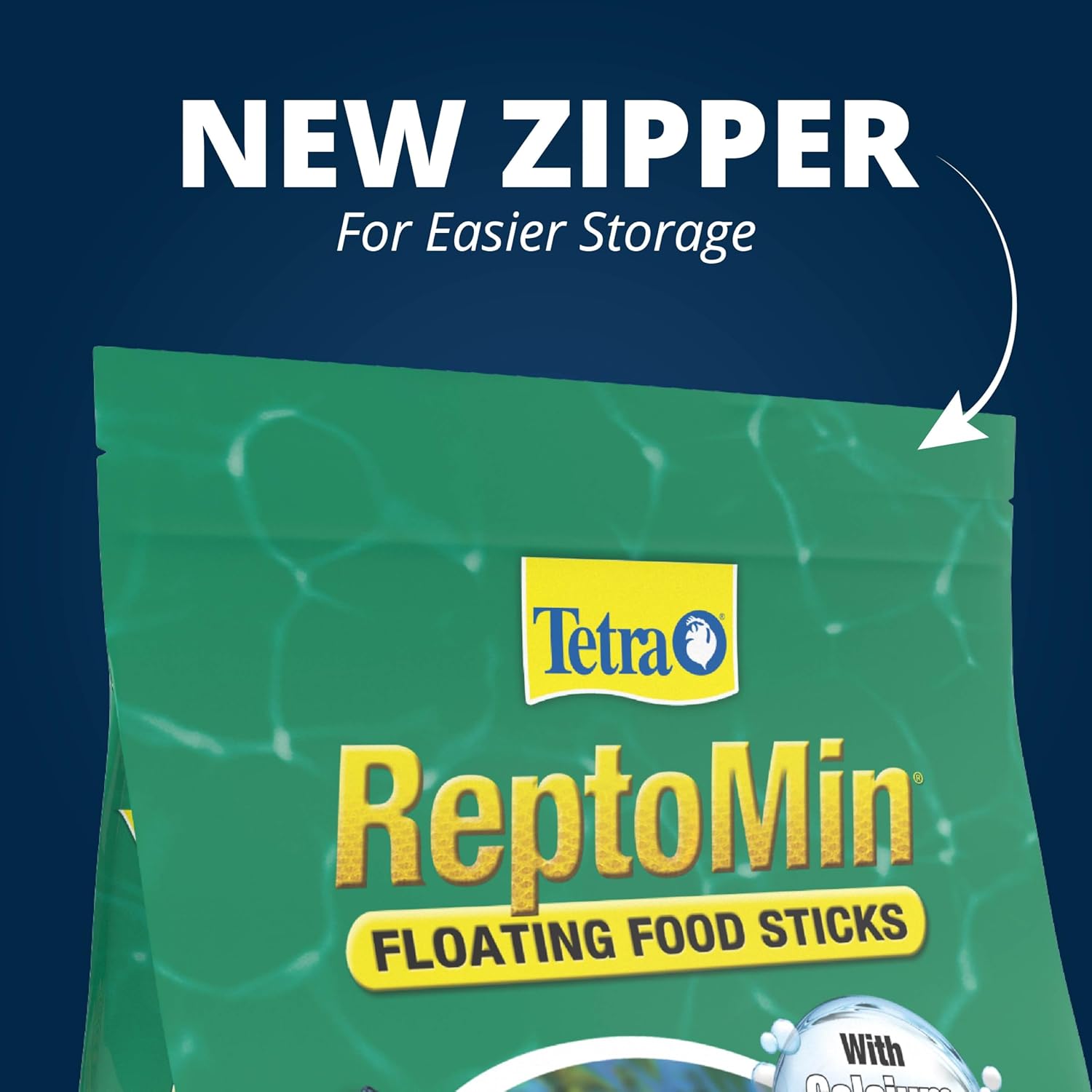 Tetra ReptoMin Floating Food Sticks, For Aquatic Turtles, Newts and Frogs, 2.65 lbs
