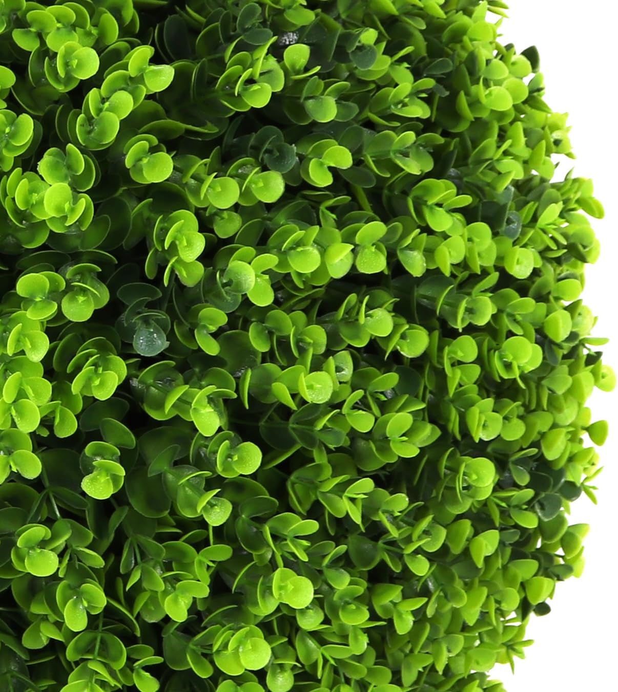 3rd Street Inn Topiary Ball - Artificial Topiary Plant - Wedding Decor - Indoor/Outdoor Artificial Plant Ball - Topiary Tree Substitute (17" XL (2-Pack), Wintergreen)