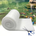 Aquarium Filter Floss 12"x72"x1" Thick Multi-Layer Fish Tank Filter Floss Water Polishing Filter Pad, for Crystal Clear Water, Media Roll Cut to Size