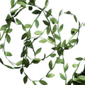132 ft Large Leaf Trim Ribbon,Artificial Greenery Garland Vines for Baby Shower DIY Craft Wreaths Party Wedding Home Christmas Decoration