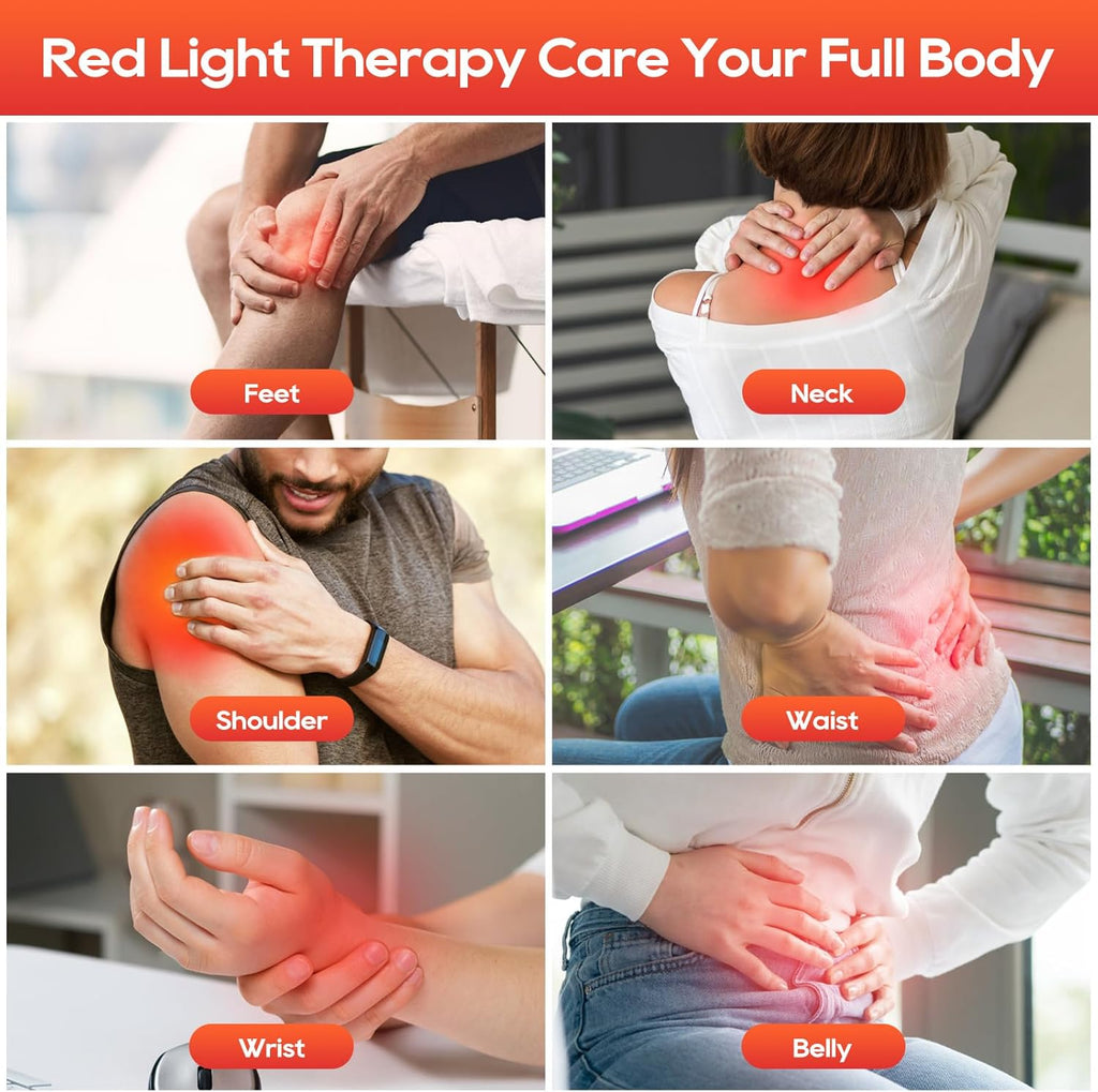 Red Light Therapy, Infrared Redlight-Therapy for Body and Face Lamp Device with Remote Control, Gift for Women Wife Mom Sister Girlfriend
