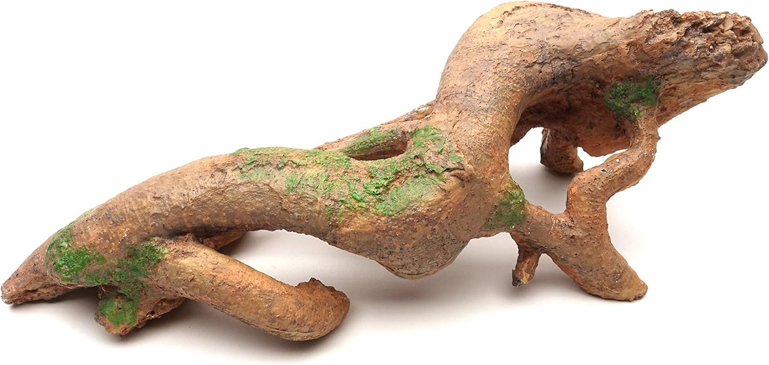 CAROLINACUSTOMCAGES Gnarled Large Root, Brown, Reptile Habitat Accessory