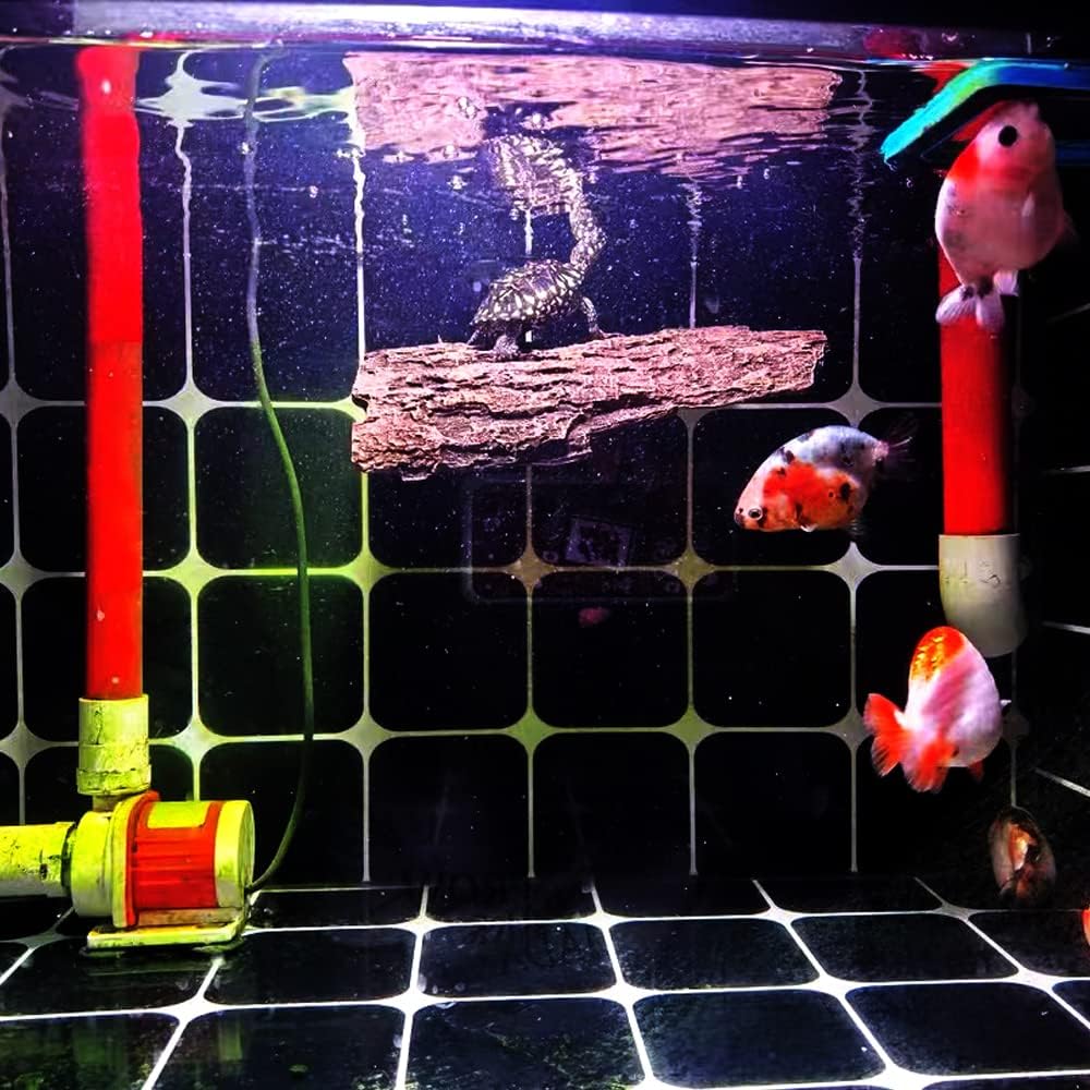 Flushbay Turtle Floating Basking Platform Aquarium Turtle Decorations Artificial Bark Tortoise Climbing Platform with Suction Cups Resting Terrace for Terrapins (Turtle Floating Basking Platform)