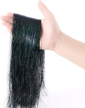 3000pcs Christmas Icicle Tinsel,18in Black Foil Fringe Tinsel Strand Icicle Tinsel Christmas Tree Tinsel for Christmas Holiday Decor Birthday Supplies