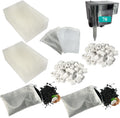 2 Set Three-Stage Filters Media Maintenance Kit Replacement for AquaClear 70 Power Filter, Fish Tank Filter for 40-to-70 Gallon Aquariums