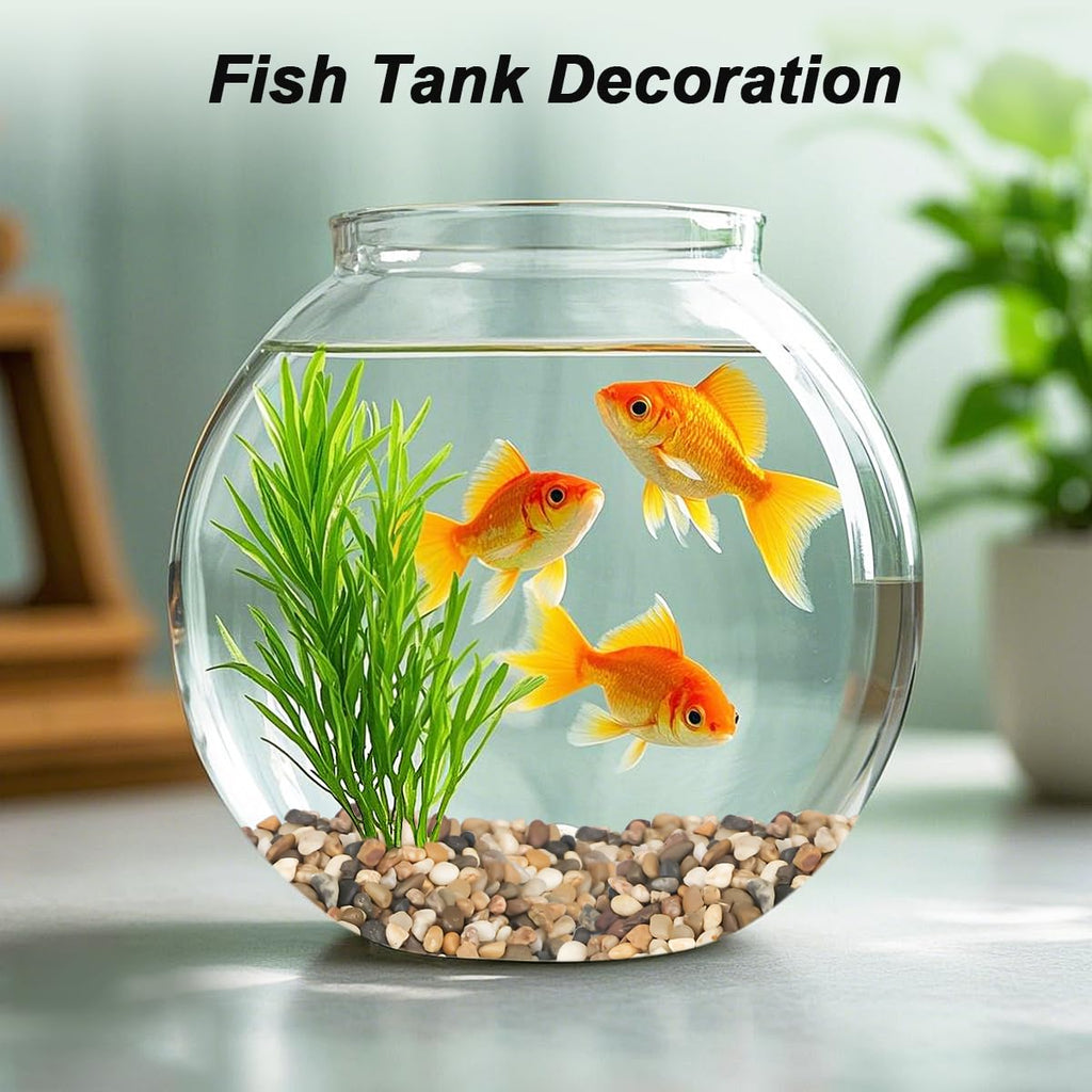 Landscaping Pebbles River Rocks Decorative Ornamental Pebbles Garden Landscaping Stones Gravel Filler for Home Decoration Flower Bed Fish Tank Plants Vases Succulents (1, Mixed Color, 1 Pound)