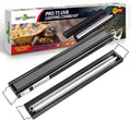 REPTI ZOO UVB Reptile Light, New Version T5 HO UVB Lighting Combo Kit, Reptile Terrarium Hood with 10.0 UVB Tube Bulb, Reptile Light Fixture 24W-22Inch