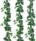3Pcs Artificial Greenery Ivy Vines Kit, 6FT Odorless Silk Ivy Garland, Green Leaves Fake Hanging Plants, for Boho Decor, Home, Classroom, Wall, Party and Wedding Decoration