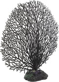 Coral Aquarium Decorations Artificial Fake Coral Reef Decor Fish Tank Ornaments Fish Tank Accessories for Home, Black