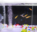 Aquarium Air Stone,0.98 Inch Fish Tank Nano Bubble Stone Kit with Check valve and Control Valve Quiet Extremely High Dissolved Oxygen Diffuser Makes Extremely Tiny Bubbles for Betta Fish,shrimp