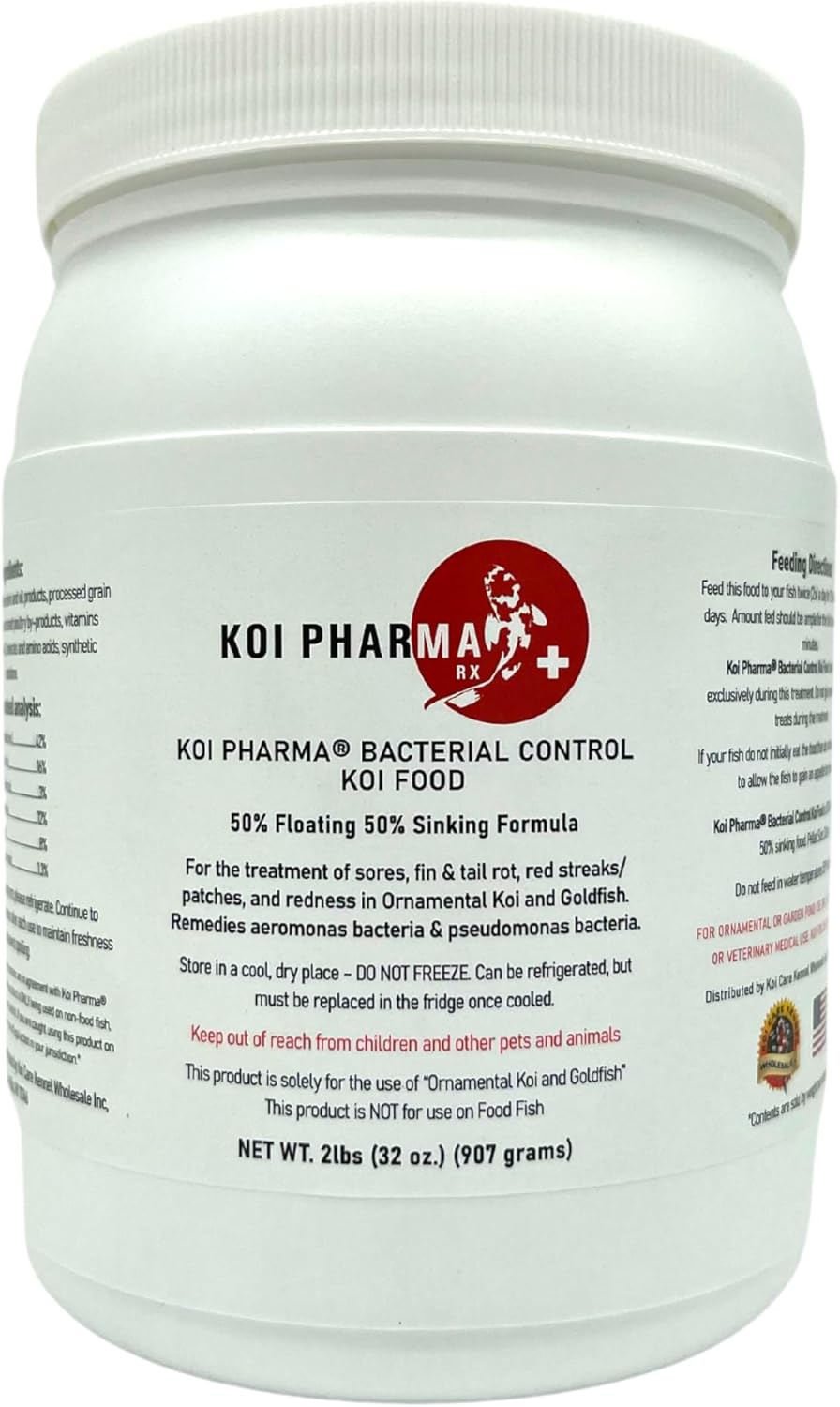 Bacterial Control Koi Food Bacterial Disease Neutralizer