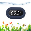 PAIZOO Fish Tank Thermometer, LED Digital Aquarium Thermometer Highly Accurate Temperature Measurement, Tank Thermometer for Freshwater and Saltwater, White Display ±0.9℉