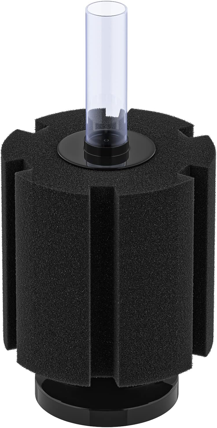 Pawfly Aquarium Bio Sponge Filter Quiet Betta Fry Shrimp and Small Fish Foam Filter for Fish Tanks up to 100 Gallons