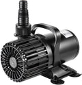 VIVOSUN 1600 GPH Submersible Water Pump, 100W Pond Pump, Ultra Quiet Aquarium Pump with 15FT. Lift Height for Pond, Waterfall, Fish Tank, Statuary, Hydroponic