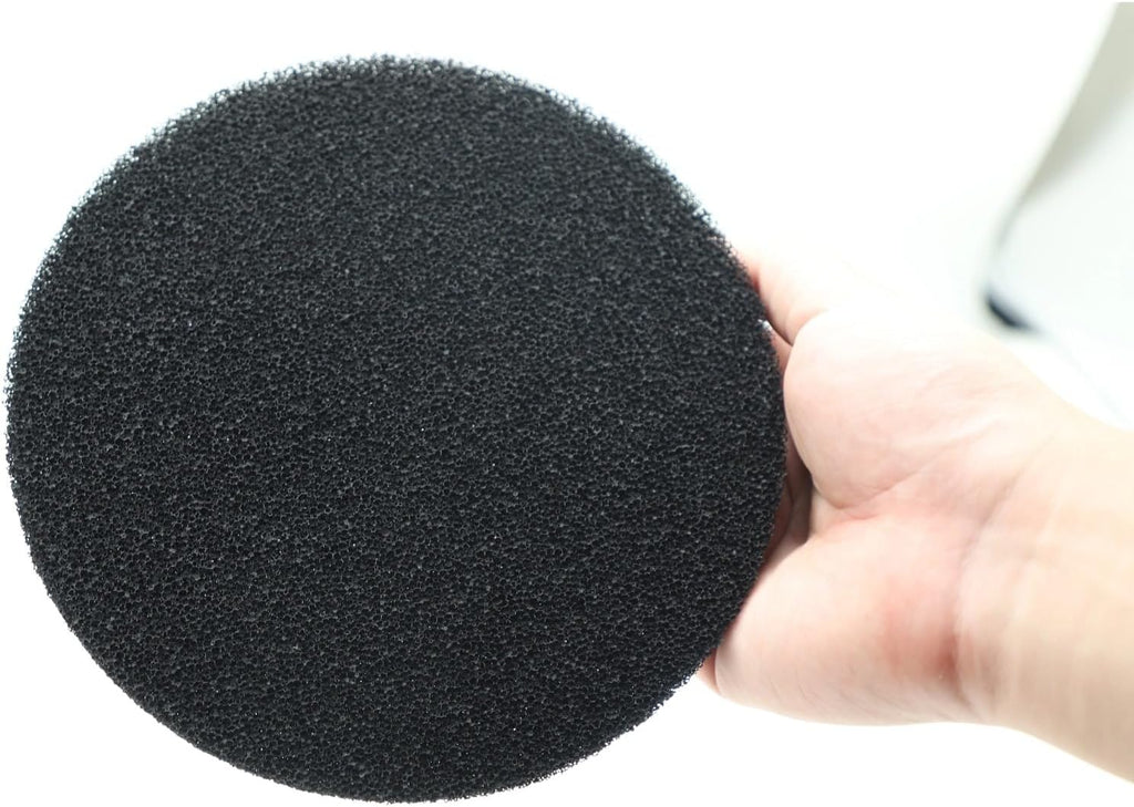 6-Pack Foam Filter Pads, Carbon Filter Pads Compatible with Fluval FX4/FX5/FX6 Canister Filters, Replacement Carbon Impregnated Foam Aquarium Filter Accessories