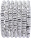 Natural White Howlite Disk Stone Spacer Beads 6x2mm 38cm/str Flat Rondelle Loose Semi Gemstone Caps for Making Bracelets Necklace
