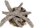 Driftwood Log Kit with Rocks for Entice™ 60 - NEF-BLRAK60 - Realistic Driftwood Logs, Natural Looking Rocks, Easy Customization of Entice Electric Fireplace