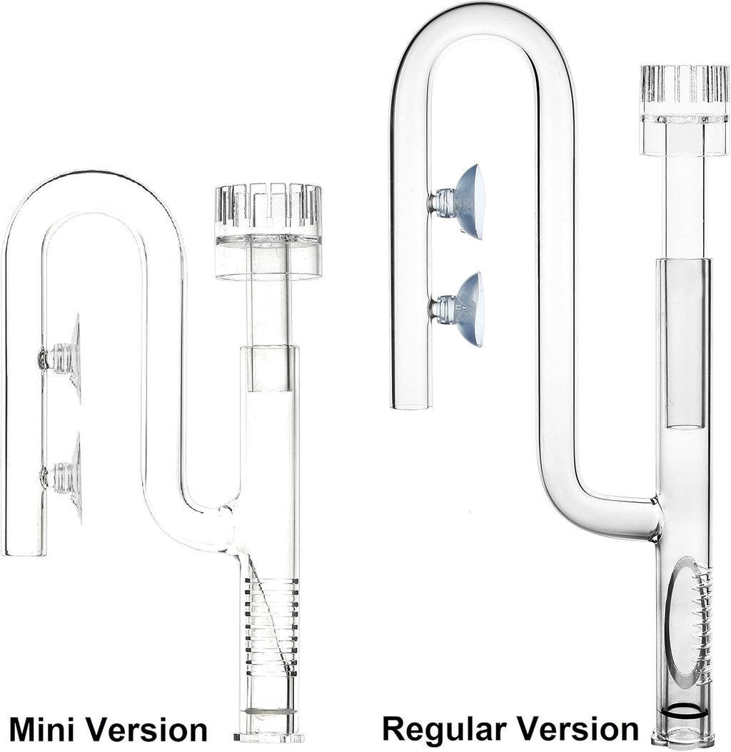 Mini Lily Pipe Inflow with Surface Skimmer for Nano Aquarium (13mm for 12/16mm (1/2'' i.d.) tubing)