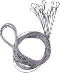 12Pcs Trap Wire (72in 7x7 5/64 Cable) Fits for Traps Extension