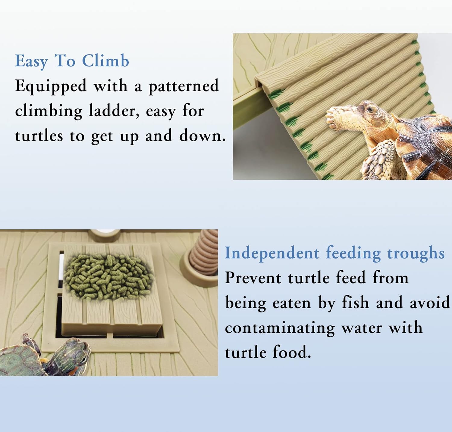 Tfwadmx Turtle Basking Platform, Floating Turtle Dock, Turtles Platform for Aquarium, Aquatic Juvenile Turtles, Frogs, Crabs