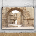 Jerusalem Buildings Backdrop Israel Old City Backdrops Roman Church Historical Site Backdrop for Theme Portrait Photography Background 5x3ft Banner Photo Booth Studio Props