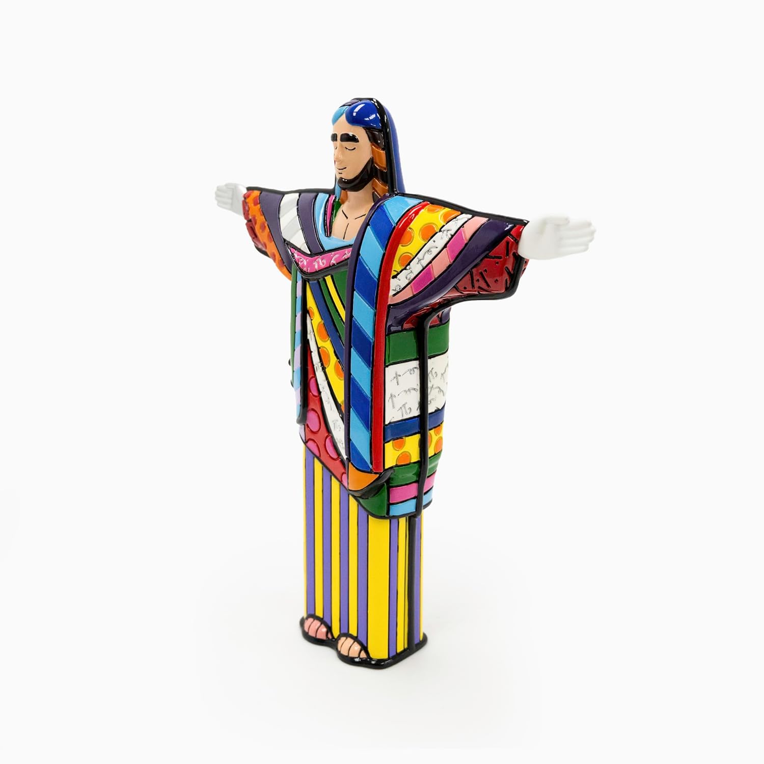 Britto Collectible Figurine - Iconic Art Figurine, Decorative Displays for Modern Home Decor | Designed by Iconic Artist Romero Jesus (Multicolor)