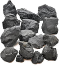Unocho Aquarium Rocks 40lb Natural Stone Rocks for Aquariums Landscaping Paludarium Model Tank Decoration Aquascaping Amphibian Enclosures Garden(3"-10"-12pcs)