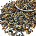 40LB Aquarium Gravel, 1/4" Pea Gravel for Fish Tank, Small River Rocks for Garden Decoration, Landscaping, Vase Filling, Flower Pot Paving（4-8MM）