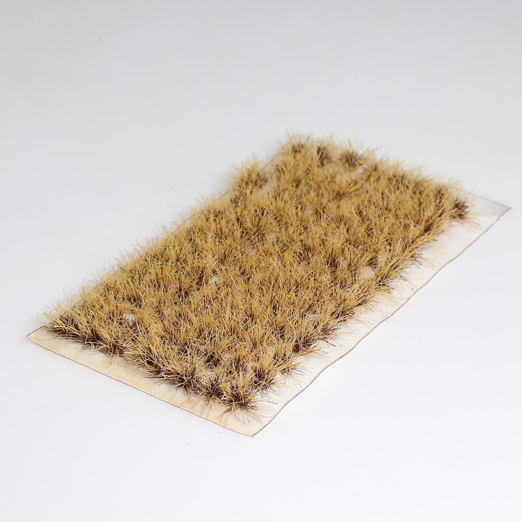 104-pcs 8mm Tall Diorama-Flowers-Grass Model Grass Cluster Earth Base Brown Static-Grass for Model-Train-Scener Wargaming-Terrain ，Dioramas & DIY Crafts