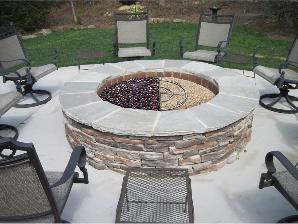 Stanbroil Silica Sand for Fire Pit Fireplace and Base Layer Decoration - 10-Pound Heatproof and Fire Proof Fire Sand for Use Under Gas Logs, Lava Rock or Fire Glass
