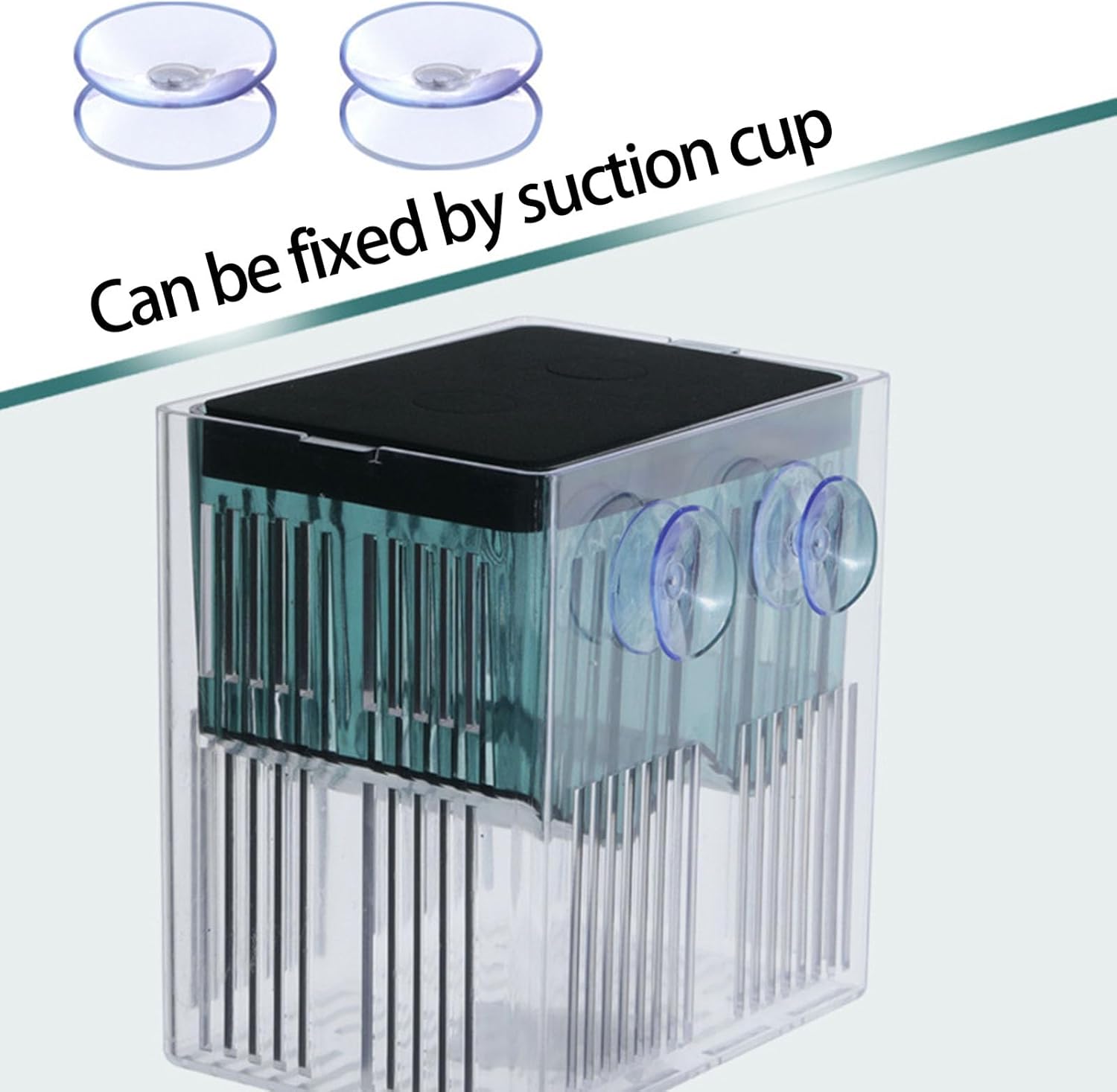 Transparent Floating Hatchery Container for Fish Multi-Purpose Safe Nursery Box Easy to Aquarium Floating Breeding Box