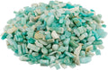 SUNYIK Amazonite Tumbled Chips Stone Crushed Crystal Quartz Pieces Irregular Shaped Stones 1pound(about 460 gram)